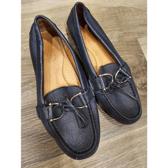 Lauren Ralph Lauren women's Leather size 5 loafers - Picture 1 of 8